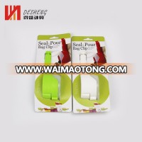 Eco-friendly best sell practical sealing coffee bag plastic food clip