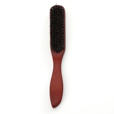 Factory direct sale long handle Hard wild boar bristle beard brush